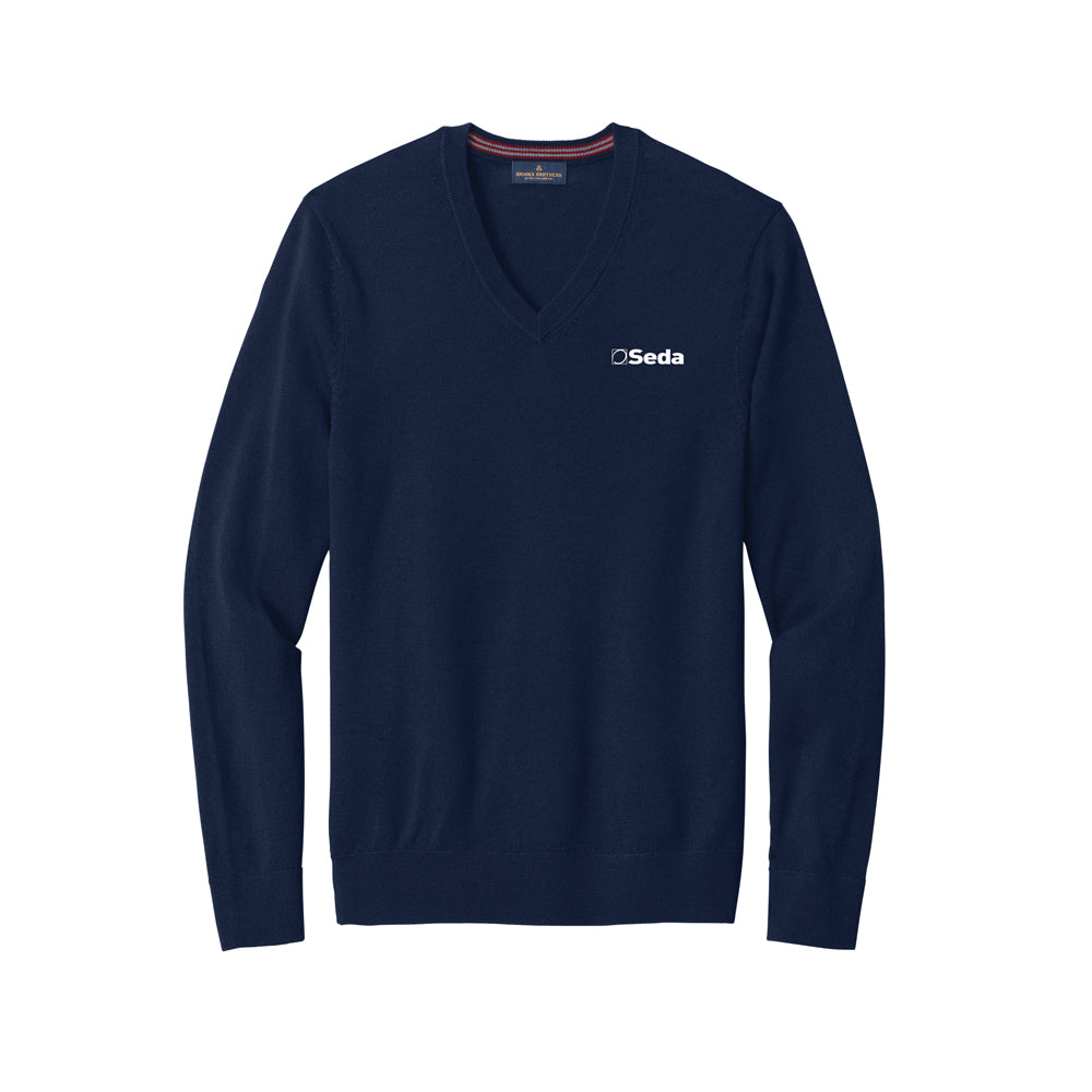Men's Brooks Brother Merino V-Neck Sweater