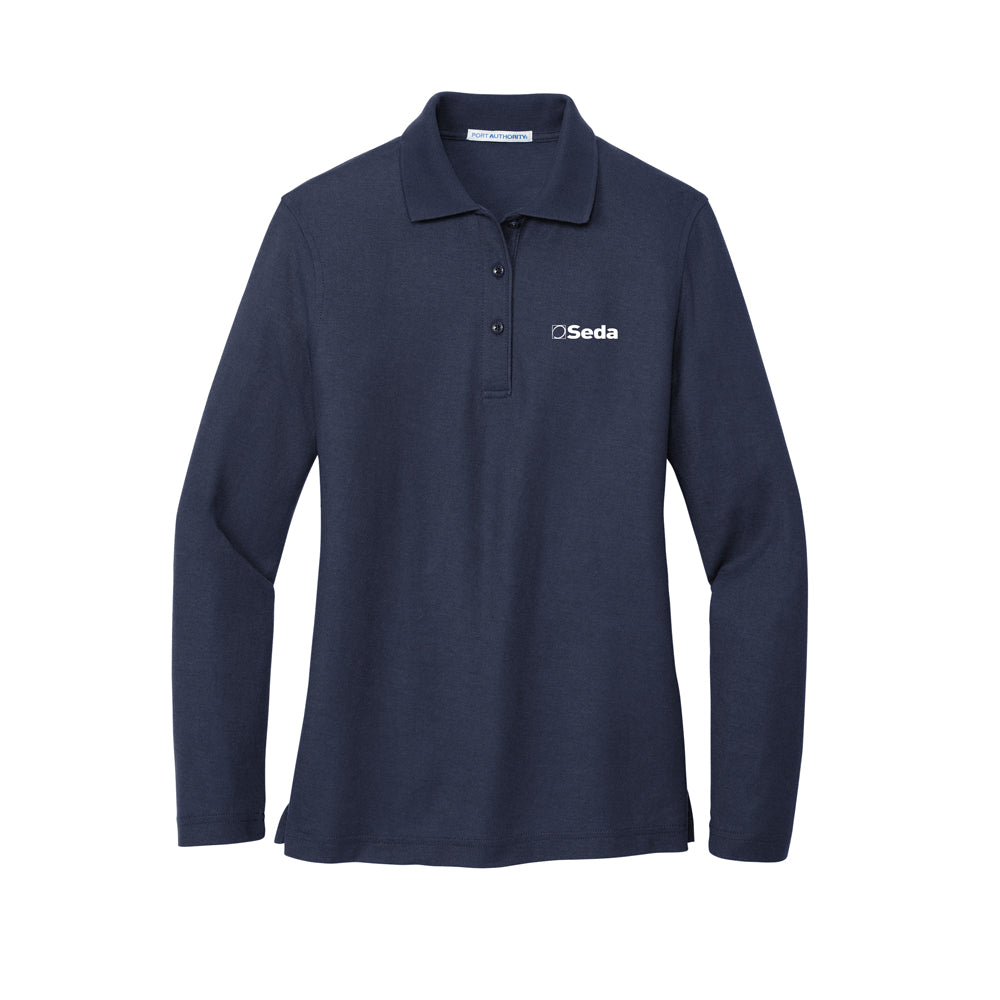 Ladies Port Authority Long Sleeve Polo