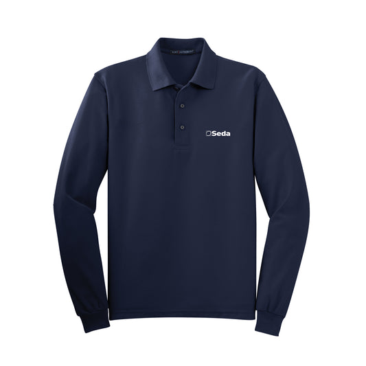 Men's Port Authority Long Sleeve Polo